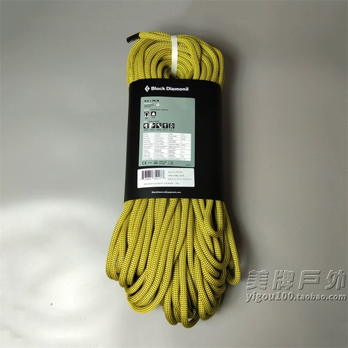 Американский черный бриллиант BD 9,4 мм водонепроницаемая веревка для скалолазания веревка отдельная веревка 323022 323116 323021