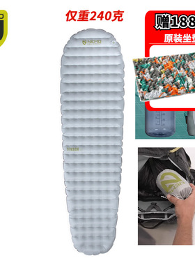 进口美国NEMO户外防潮垫超轻极轻充气垫露营车载睡垫Tensor Elite