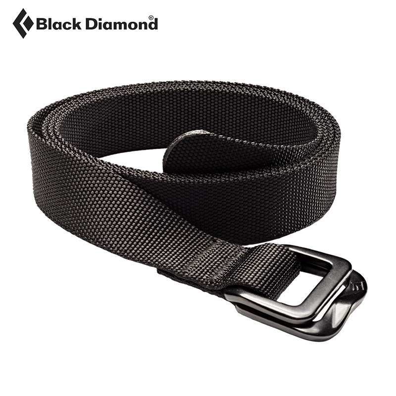 进口美国Black Diamond黑钻BD户外男女尼龙腰带2.5cm宽M4Q2
