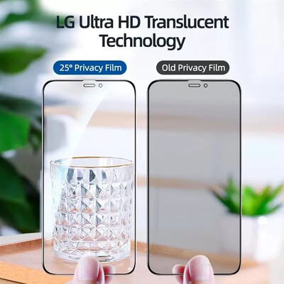 3D Full Private Screen Protector For iphone 12 11Pro Max X iPhone 17 Pro Max iPhone 16 Pro Max