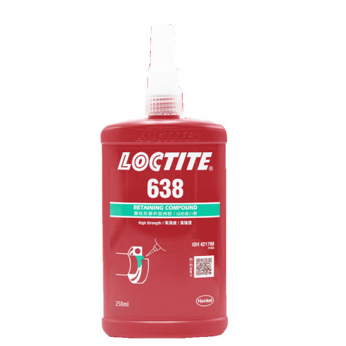 乐泰638圆柱形固持胶厌氧胶250ml