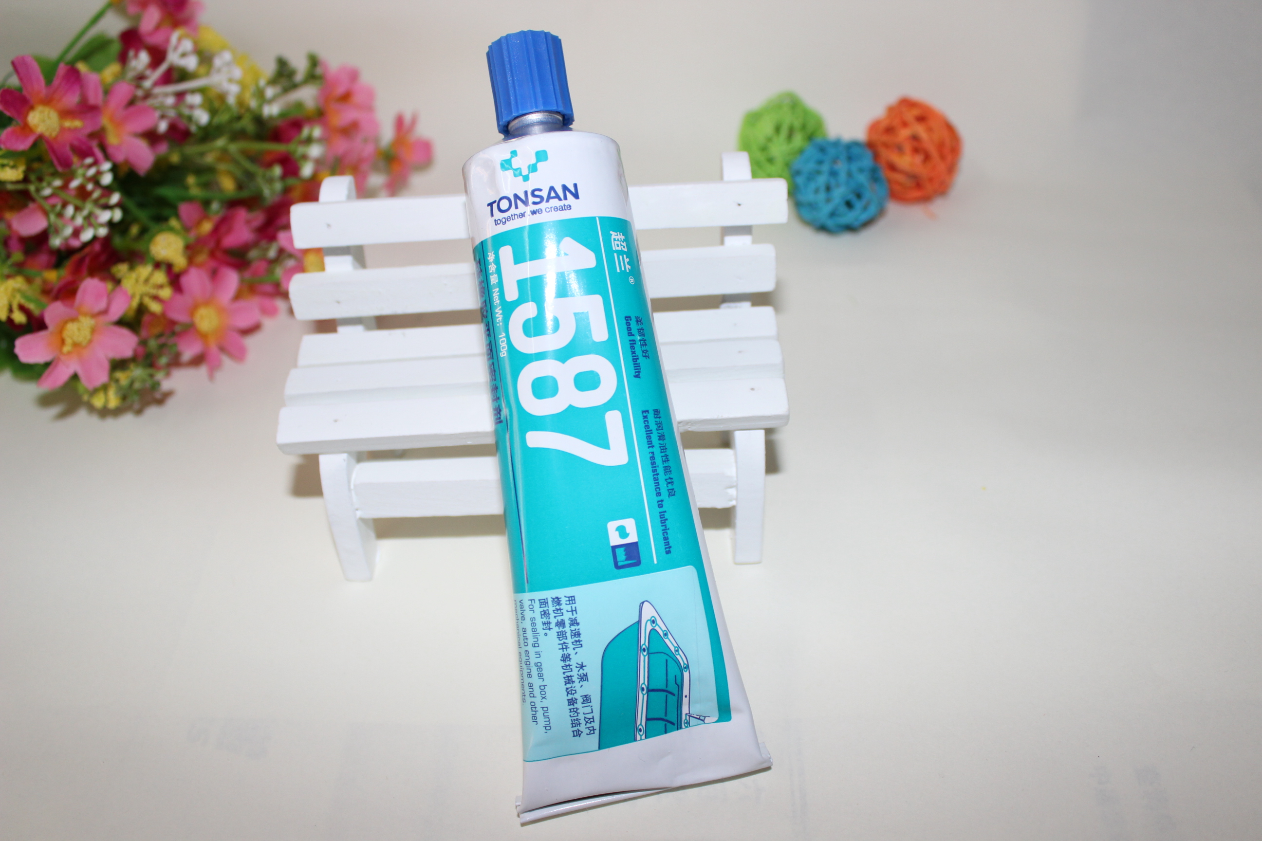 587硅橡胶 天山可赛新1587胶水 平面密封剂ts587 富乐kesaixin158