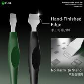 2UUL DA19防滚刮锡铲刀防静电维修刮锡刀人体工学无磁刮锡植锡刀