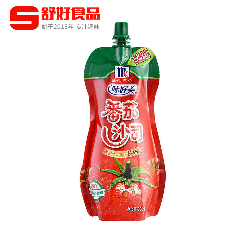 包郵味好美番茄醬330g*3袋擠瓶擠袋裝壽司意面手抓餅配料番茄沙司在類目 糧油米麪/南北乾貨/調味品, 調味品/果醬/沙拉, 調味醬, 醬類調料中 - 來自Buy2taobao.com提供專業的淘寶代購服務