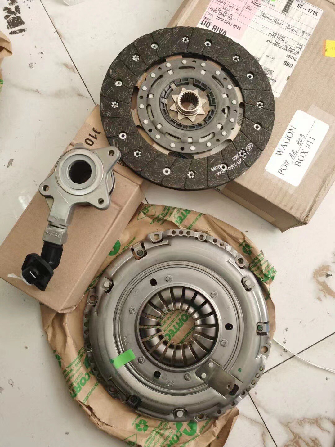 嘉年华st 离合器三件套福克斯离合器总成