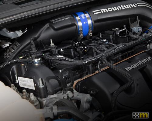 福克斯rs涡轮加大进气管mountune 贩子改装
