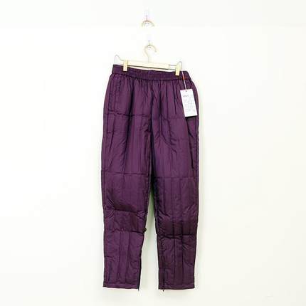 鸭鸭内穿修身保暖专柜正品纯色冬季加肥加大码羽绒裤YA4E600278B