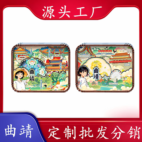 中国风九龙瀑布定制八音盒礼品