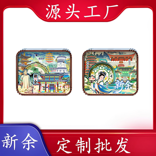 中国风复古手工八音盒摆件