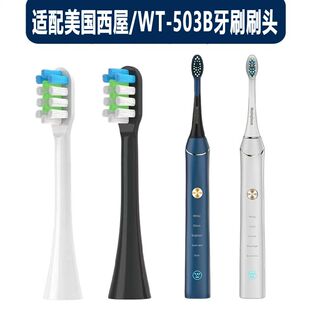 适配Westinghouse美国西屋电动牙刷刷头WT-503B替换头软毛通用