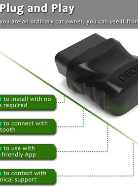 ELM327 V2.1 Code Reader Obd2 Scanner Bluetooth For IOS /Andr