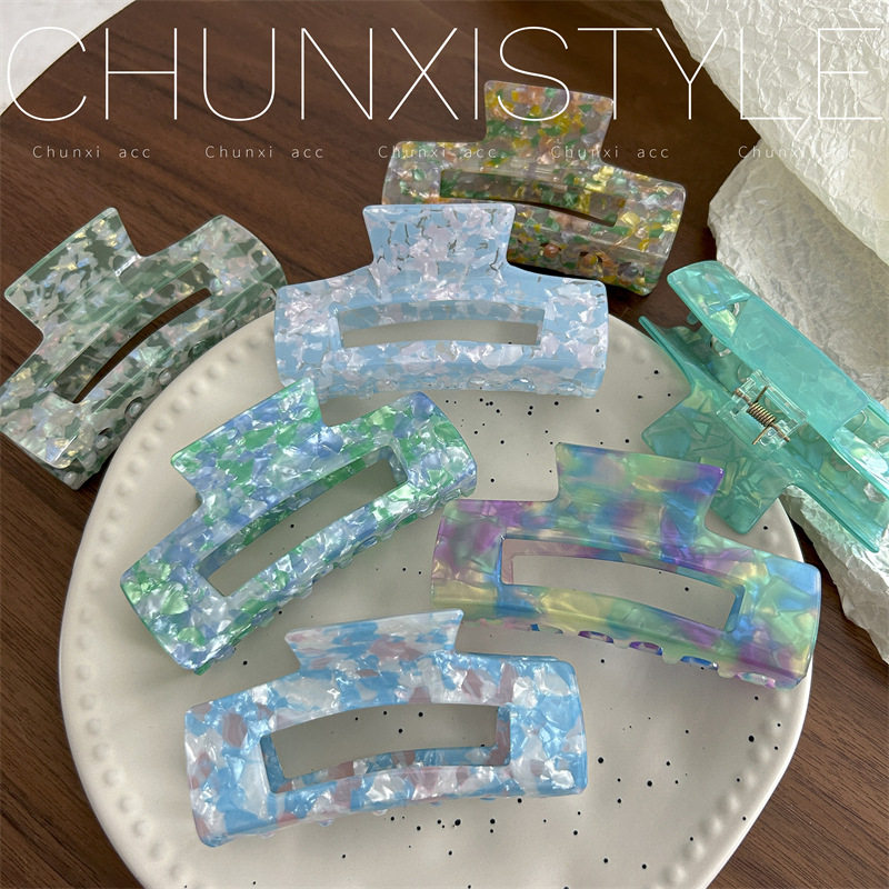 仿醋酸抓夹大号后脑勺发夹法式复古人鱼姬色发抓头饰发卡鲨鱼夹子,饰品/流行首饰/时尚饰品新,民族风发饰,淘宝优惠券,粉丝福利购,淘宝优惠卷