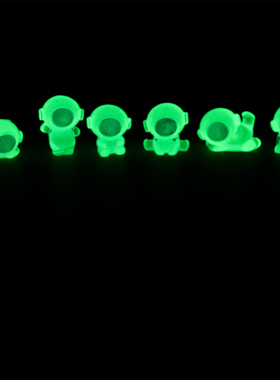 仿真迷你可爱太空人摆件模型公仔桌面小摆件儿童小礼物手办