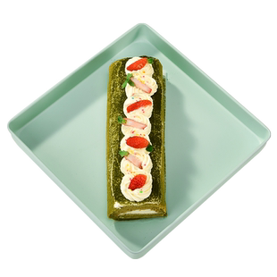 正方形蛋糕卷不沾烤盘专用模具28cm牛轧糖雪花酥烤箱家用烘焙工具