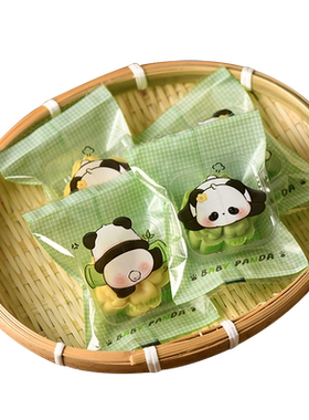 ins风小清新绿豆糕机封袋
