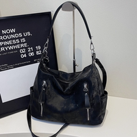 Simple and large-capacity bag for women 2026, new style, fashionable and versatile casual single-shoulder bag, student commuting crossbody tote bag thumbnail 5