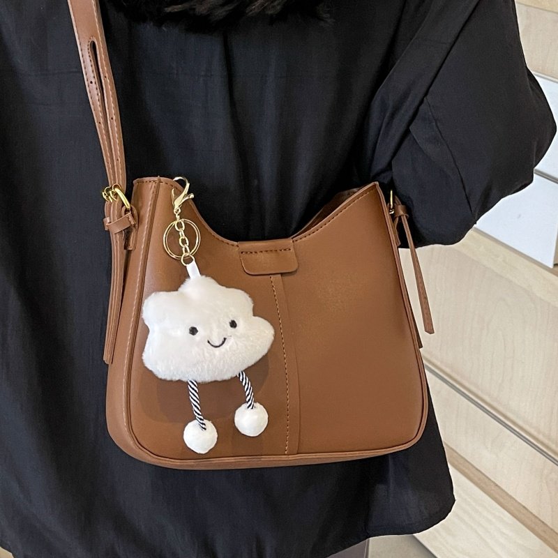 高级质感超火包包女式2025新款时尚简约小众水桶包通勤单肩斜挎包,箱包皮具/热销女包/男包,通用款女包,淘宝优惠券,粉丝福利购,淘宝优惠卷