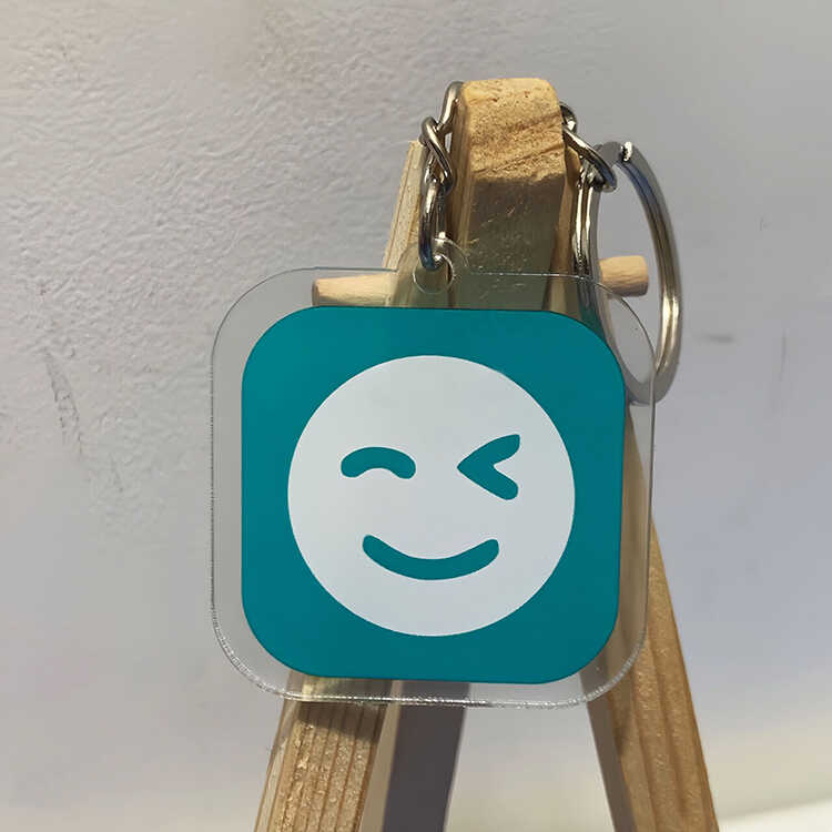 创意热拉情侣包包小挂件亚克力