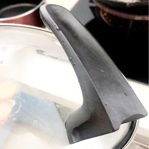 双孔可立锅盖把手奶锅电木防烫提手炒锅通用配件胶木双孔手柄