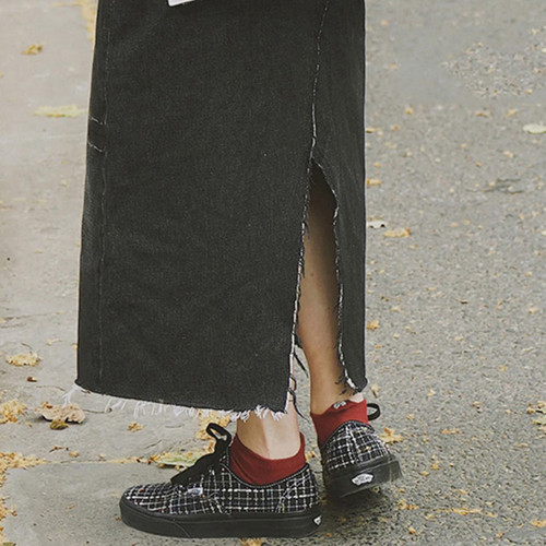 VANS小香风黑色低帮休闲鞋
