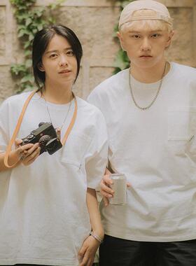 李大浪潮 GOOD INTENTION好的意思 持久洁白 纯色抗褪色科技 短袖