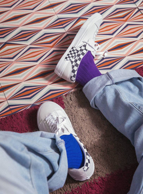 VANS女鞋经典解构Slip-On CAP白色低帮范斯休闲滑板鞋VN0A3WM527I