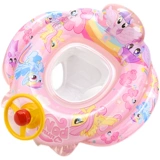 Пони, детский плавательный круг, надувной плавательный аксессуар, увеличенная толщина