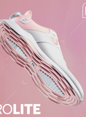日本代购 Footjoy PROLITE BOA防水女鞋 FJ休闲舒适高尔夫球鞋