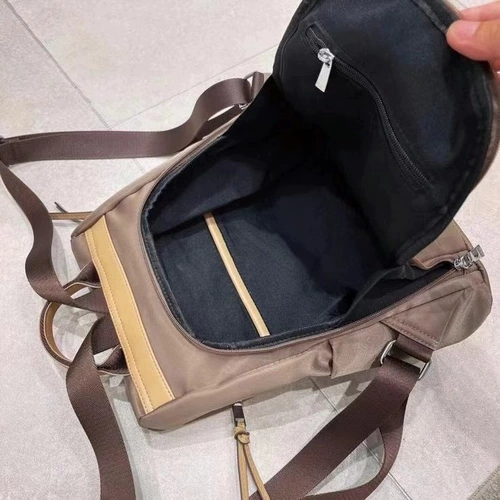 Качественный нейлоновый рюкзак, вместительная и большая сумка, из натуральной кожи, 2023, ткань оксфорд, анти-кража