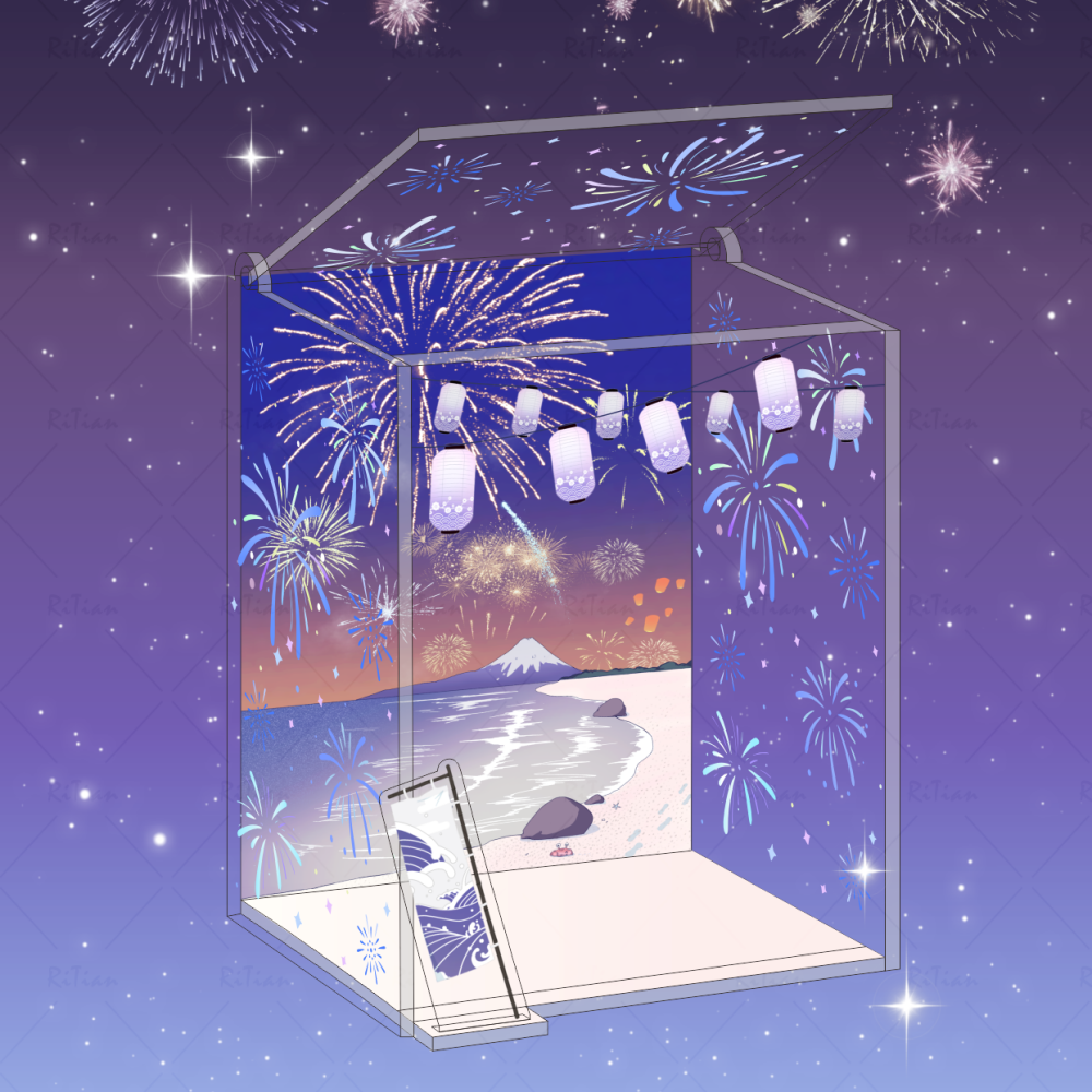 亚克力娃盒痛盒收纳盒