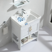 太空铝浴室柜洗手盆柜组合现代简约落地式洗漱台脸盆卫浴卫生间柜