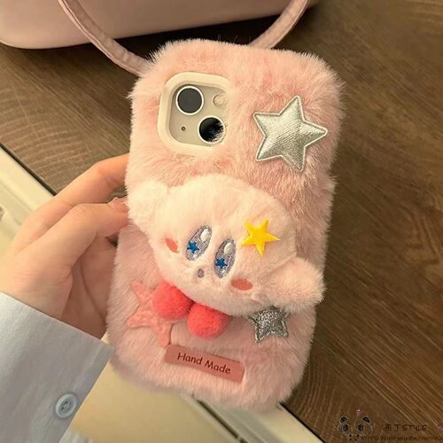 毛绒星之卡比OPPO reno15pro手机壳14max秋13f/11冬10/9a6gt/a5pro女find x8/10+/k12s/realme真我neo7/4se/3