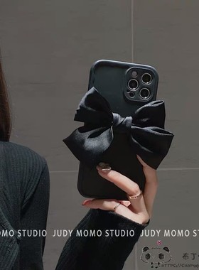 ins蝴蝶结realme真我GT8/6/5手机壳7tubro网红neo2大师版15x/14/11女q3pro真我c11/c85/pro黑色c65/c63/c61套