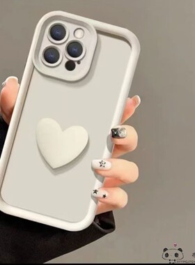 ins爱心neo11网红iqoo15pro手机壳z10utlra爱酷9x/8/7se软6turbo白色13+/s12女vivo t4简约y52s/y78v5t3/y36i