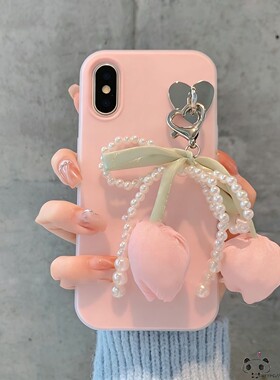 日韩网红郁金香s50pro mini/vivo y500手机壳y27s女y04s/y03t/y56/y36i小红书y35m粉色y21y53t花朵y78+套x90
