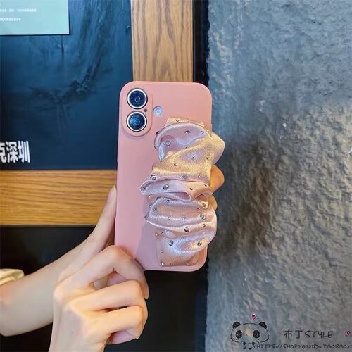 ins闪钻手腕带vivo x300pro手机壳y400/y500/x100/x200mini/s50女s30u网红20/s21/s19防摔s18/s17t4x/v40/29