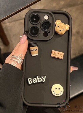 ins卡通a6网红OPPO k13turbo手机壳12x/11情侣reno10/9小熊a5pro可爱realme防摔k11男女10a92/a8a76/a77/57s