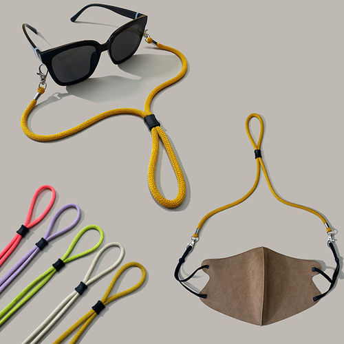 韩系柔软眼镜绳可调节口罩墨镜链