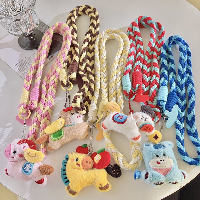 Clove 多巴胺小马手机链斜跨结实可爱彩色编织绳小包挂绳新年礼物,饰品/流行首饰/时尚饰品新,链条,淘宝优惠券,粉丝福利购,淘宝优惠卷