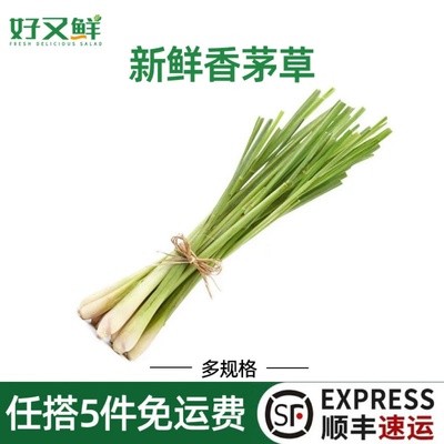 新鲜香茅草顺丰冬阴功汤食材原料