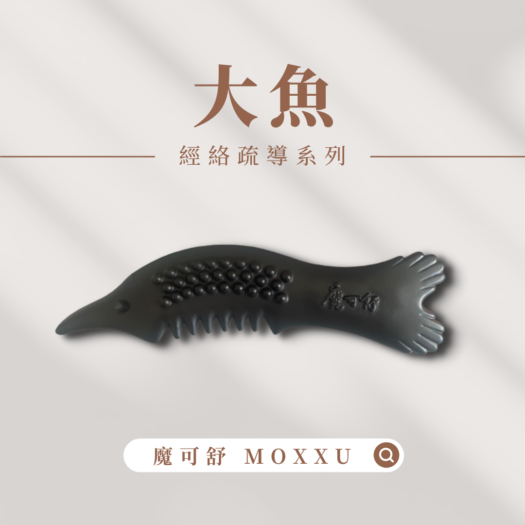 台灣直邮 MOXXU 魔可舒 大魚  (新式) 規格 23x6.5cm經絡疏導系列