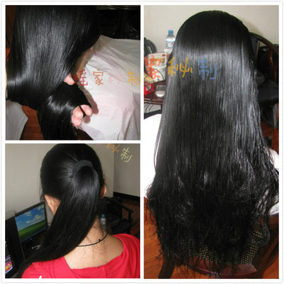 广西红瑶家野生草本植物首乌皂角淘米水生姜侧柏叶熬煮天然洗发水