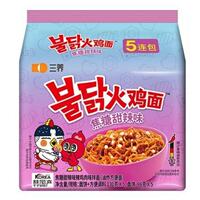 韩国Samyang三养焦糖甜辣味鸡面拌面新品正品批发火鸡面批发