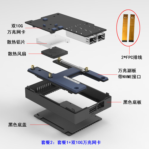 国伟主机万兆扩展套件