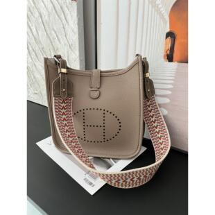 H家大象灰伊芙琳菜篮子林迪改造不伤包皮肩带单肩加厚加密带子