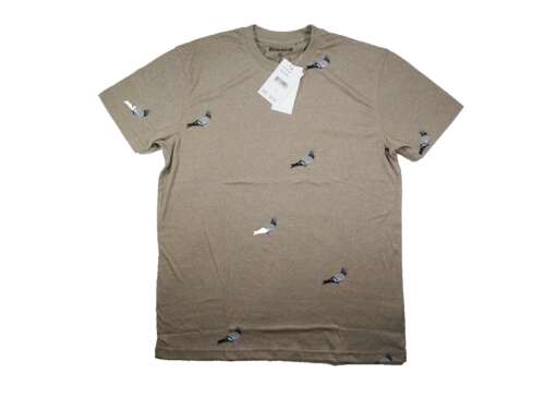 staple满版鸽子情侣短袖t恤