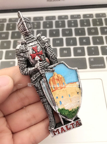 马耳他树脂冰箱贴Malta 收藏贴 立体磁贴世界观光纪念 满58包邮