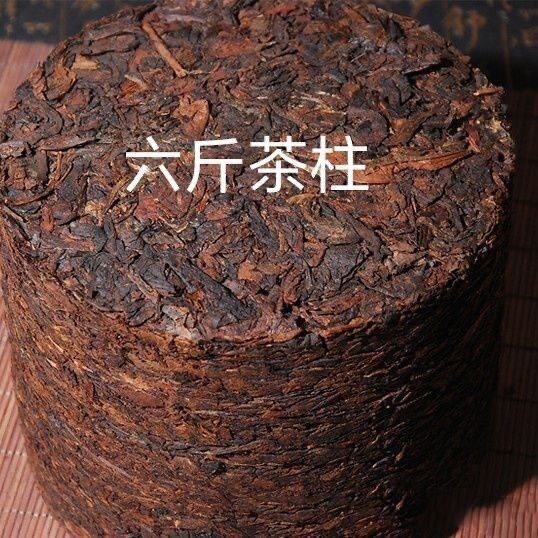 云南老班章普洱茶茶叶老茶柱陈年熟古树茶 6斤龙柱老熟茶