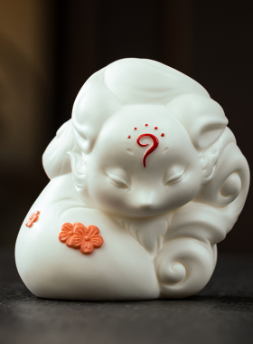 陶瓷新中式客厅书房玄关电视柜