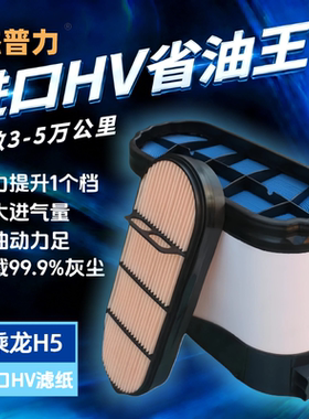 适配新款乘龙H5V空气滤芯器 1109010-DFLZ 1109100A023A0蜂窝滤芯